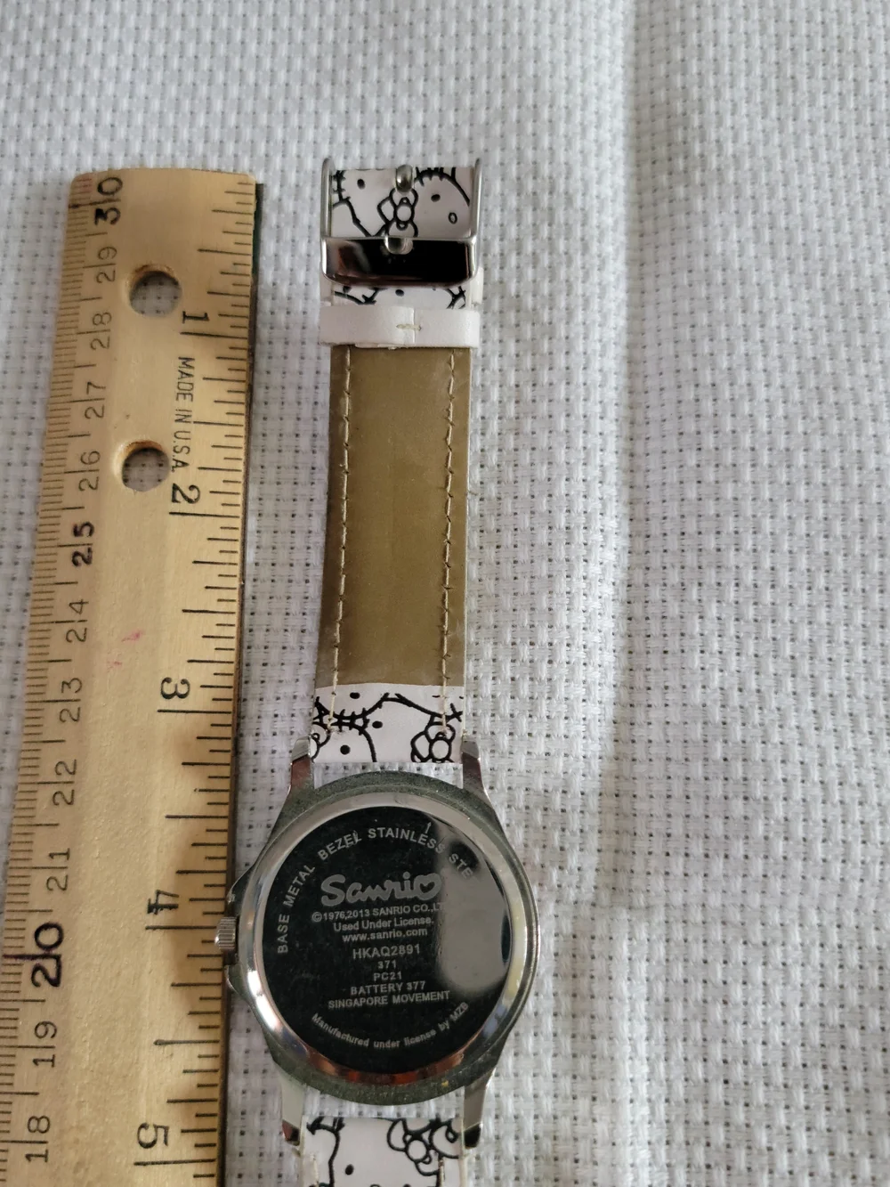 Hello Kitty Pink Watch with Character Strap